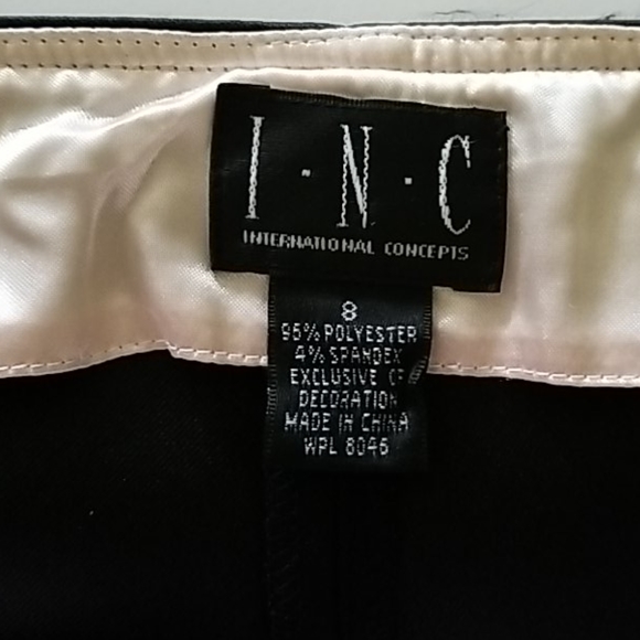 Black Satiny Long pant - Picture 7 of 8